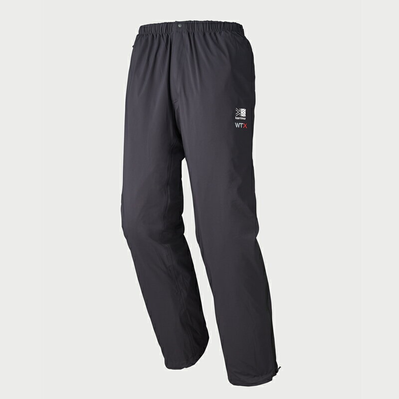 karrimor(カリマー) 【24春夏】WTX LT rain pants(WTX LT レイン パンツ)ユニセックス XS 9000(Black) 101530