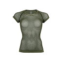 MILLET(ミレー) ウィメンズ ドライナミック メッシュ ショートスリーブ S N8781(OLIVE) MIV01708