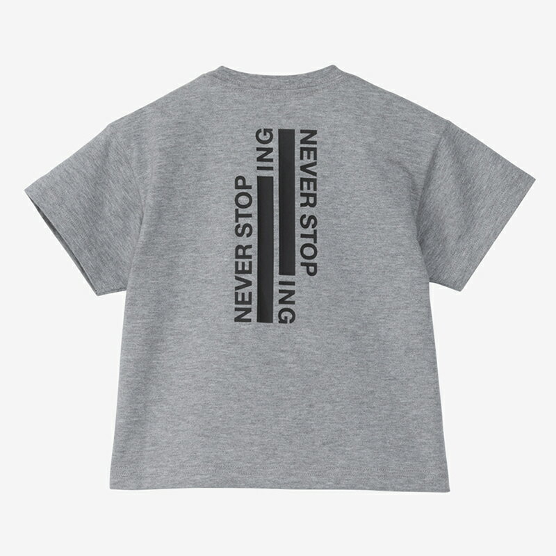 THE NORTH FACE(ザ・ノース・フェイス) 【24春夏】Baby's S/S NEVER STOP ING TEE ベビー 80cm ミックスグレー(Z) NTB32473