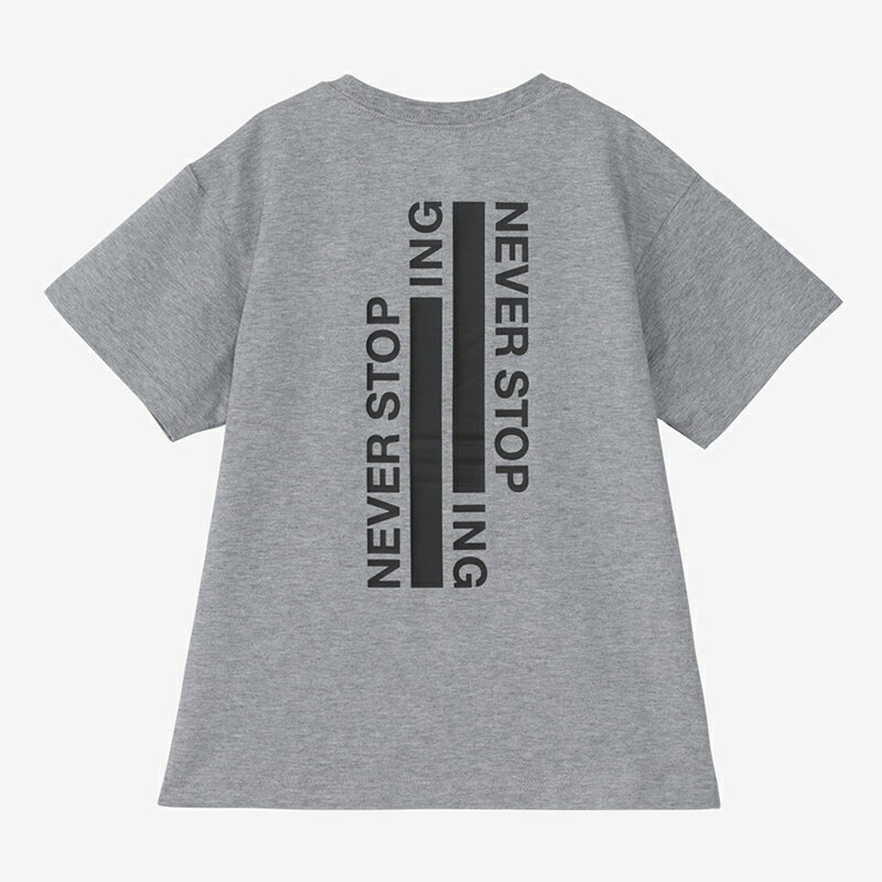 THE NORTH FACE(ザ・ノース・フェイス) 【24春夏】SS NEVER STOP ING TEE 130cm ミックスグレー(Z) NTJ32435