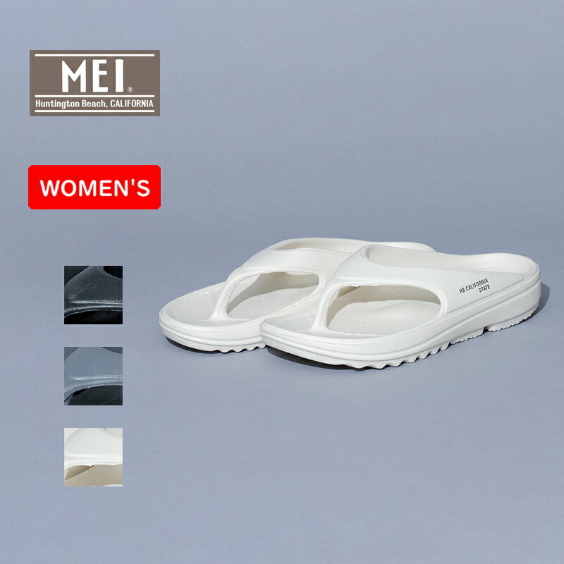 MEI(メイ) 【24春夏】TONG SANDAL(トングサンダル) S WHITE MEI-SHL-241022