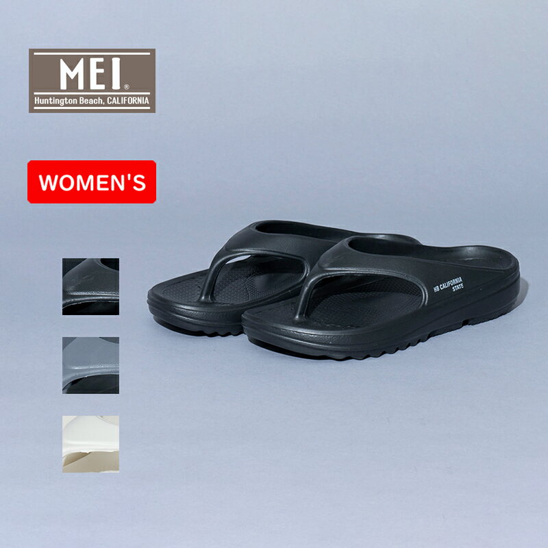 MEI(メイ) 【24春夏】TONG SANDAL(トングサンダル) S BLACK MEI-SHL-241022