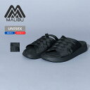 MALIBU SANDALS(}uT_Y) y24tāzZUMA(Y}) US 8 BLACK/BLACK MS020066