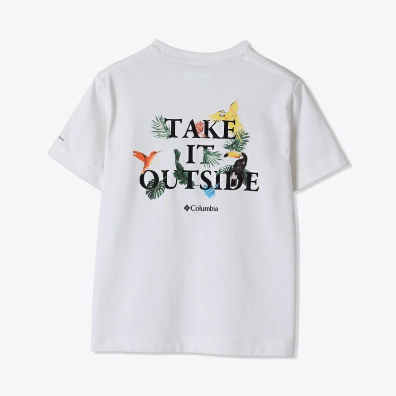 Columbia(コロンビア) 【24春夏】Youth ナイアガラ アベニュー グラフィック ショート スリーブ Tシャツ ユース L 100(White) PY0174