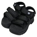 SHAKA(シャカ) 【25春夏】NEO BUNGY CHUNKY(ネオバンジーチャンキー)/スポーツサンダル 24cm ALL BLACK SK-114