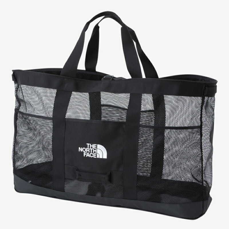 THE NORTH FACE(ザ ノース フェイス) 【24春夏】GLUTTON MESH TOTE L L ブラック(K) NM82400