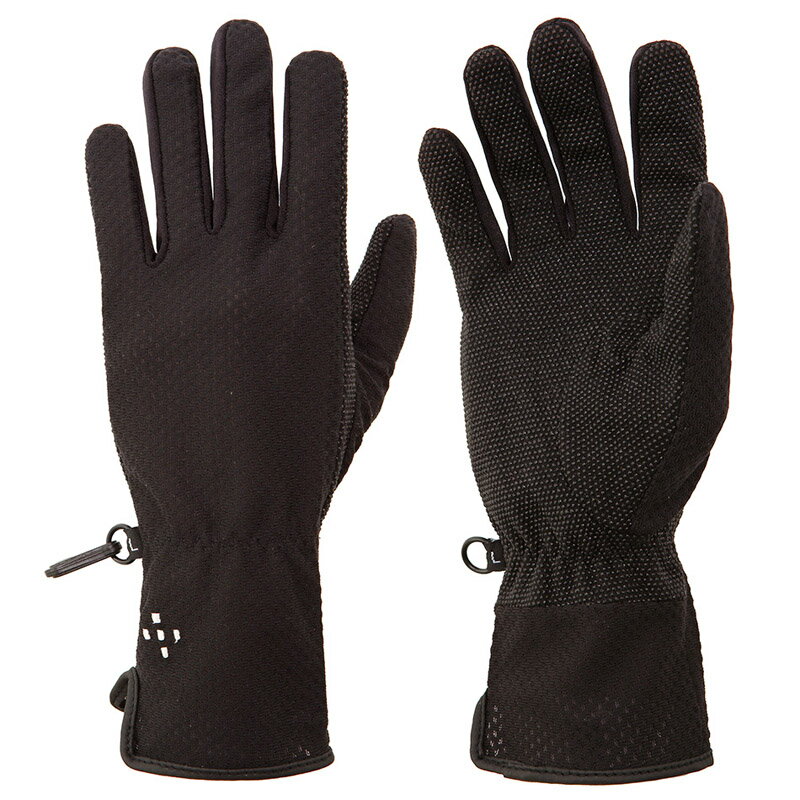 アクシーズクイン(AXESQUIN) 【24春夏】W's UV Mesh Glove Long(ウィメンズ UVメッシュグローブ ロング) M ブラック 013066