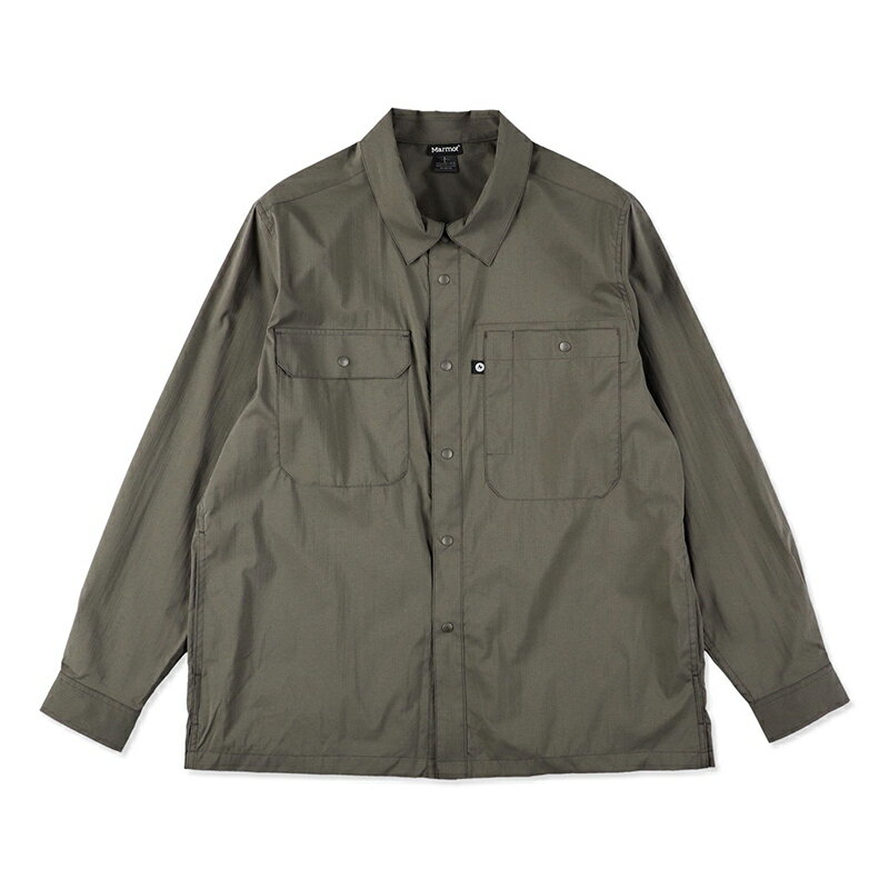 マーモット アウトドアウェア レディース Marmot(マーモット) 【24春夏】Light Lipstop Shirt(ライトリップストップシャツ) L ダークグレー TSSMS402