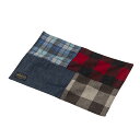 PENDLETON(ペンドルトン) ウールデニムパッチワーク ランチマット One Size ブッファローオックスフォードミックスチェック 1980433688...