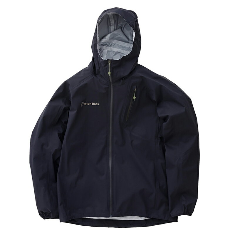 Teton Bros.(ティートンブロス) 【24春夏】FEATHER RAIN JACKET M BLACK 241-01032