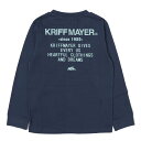 KRIFF MAYER(クリフメイヤー) Kid's 楽LUCK TEE(ロゴ) キッズ 130 79(NAVY) 2339300K(4)