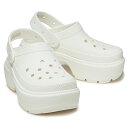 CROCS(NbNX) y24tāzSTOMP CLOG(Xgv NbO) 24cm(M6) Chalk 209347