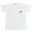 Lee(リー) Women's POCKET LOGO TEE ウィメンズ M WHITE LT7142-318