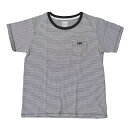 Lee(リー) Women's POCKET EMBROIDERY H/S TEE ウィメンズ M WHITE×CHARCOAL LT7146-576