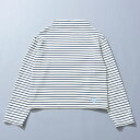 ORCIVAL(オーシバル) CLN BOTTLE NECK L/S P.O. 1 ECRU×DEEP INDIGO #B641