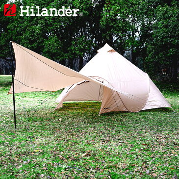 Hilander(ハイランダー) トラピゾイドタープ ベージュ HCA0314