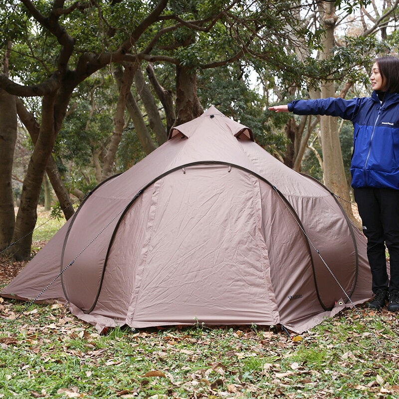 Hilander(ハイランダー) ポップワンポールテント フィンガル ソロ(インナー+グランドシート付き) ダークブラウン HCA0374通販格安セール情報　楽天　通販