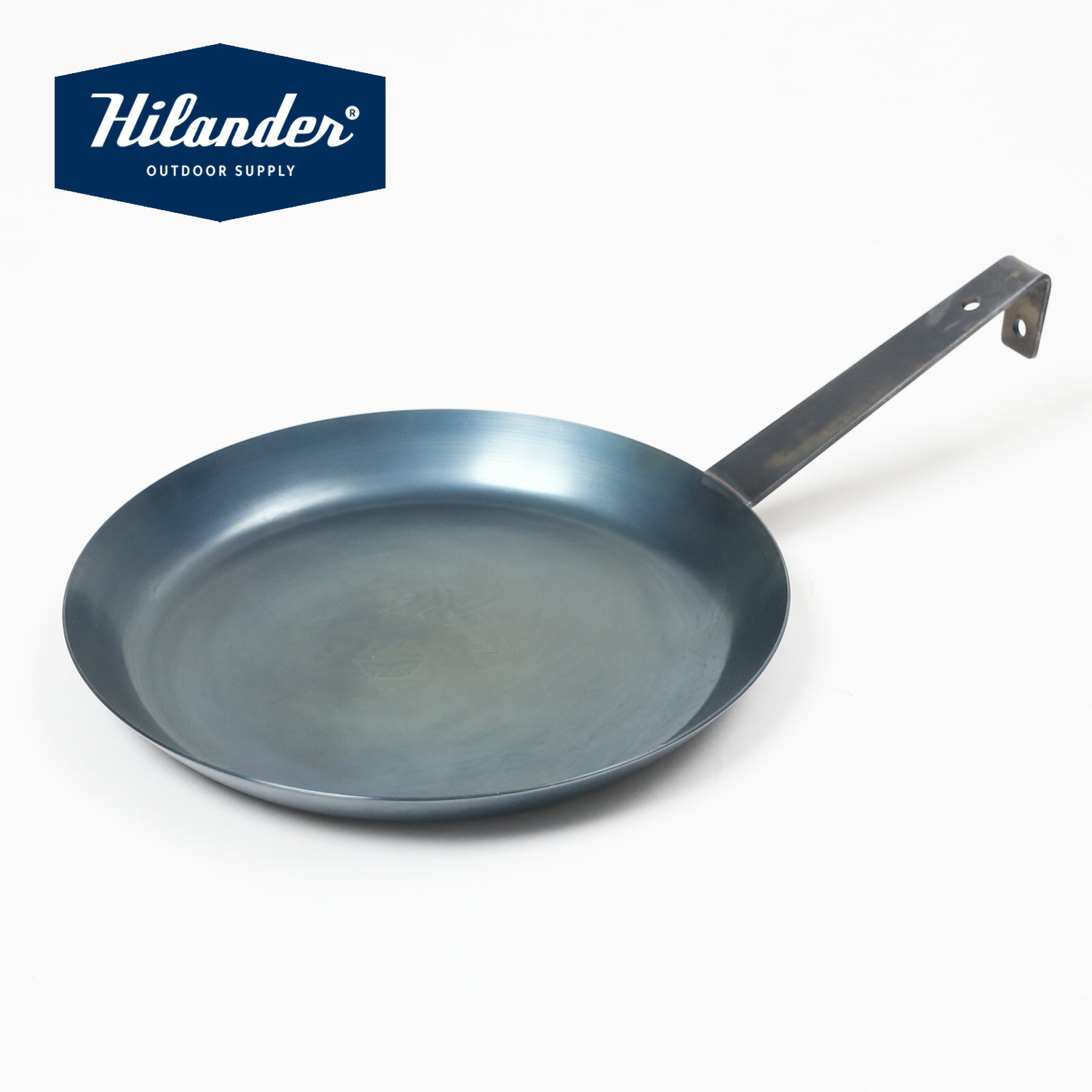 Hilander(ハイランダー) 六花焚き火フライパン 焚き火 フライパン 直火 ガス 日本製 鉄製【一年保証】 全2サイズ