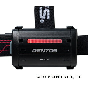 GENTOS(ジェントス) プロベーシック GT-101D ヘッドライト 最大210ルーメン 単三電池式 ブラック GT-101D