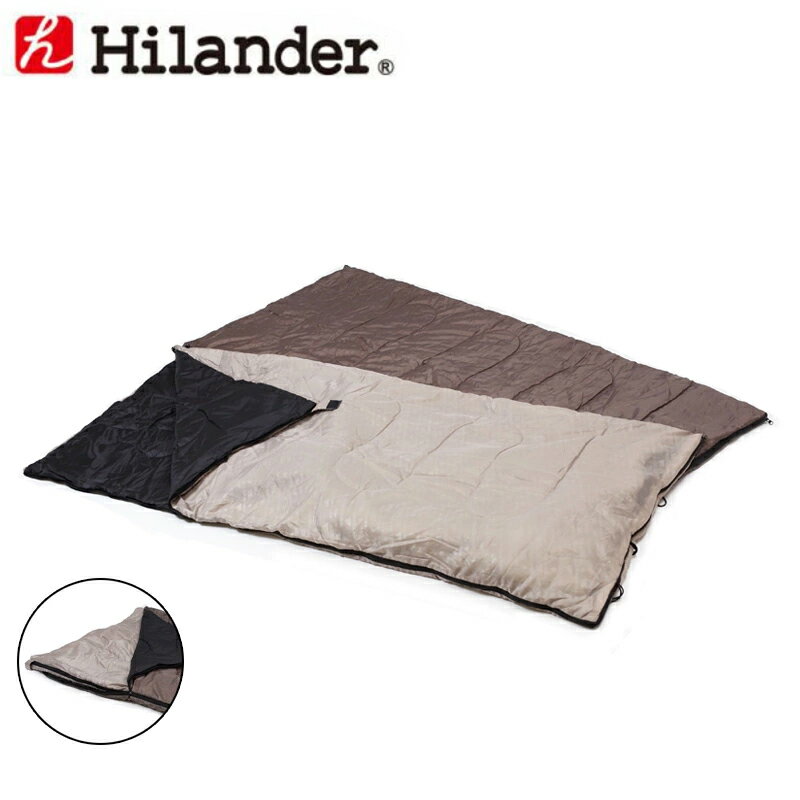 Hilander(ハイランダー) 2in1 洗える3シーズンシュラフ(5℃&15℃対応) 【1年保証】 3シーズン UK-7