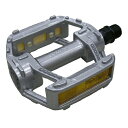 MKS(三ヶ島製作所) RMX ペダル サイクル/自転車 W90×L86 コズミックシルバー RMX/PDL17700