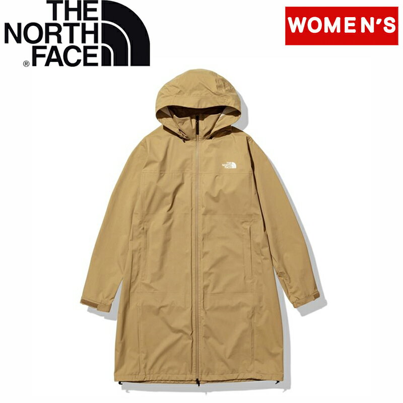 楽天ナチュラム キャンプ専門店THE NORTH FACE（ザ・ノース・フェイス） 【24春夏】マタニティ ピッカパック レインコート ウィメンズ S ケルプタン（KT） NPM62220