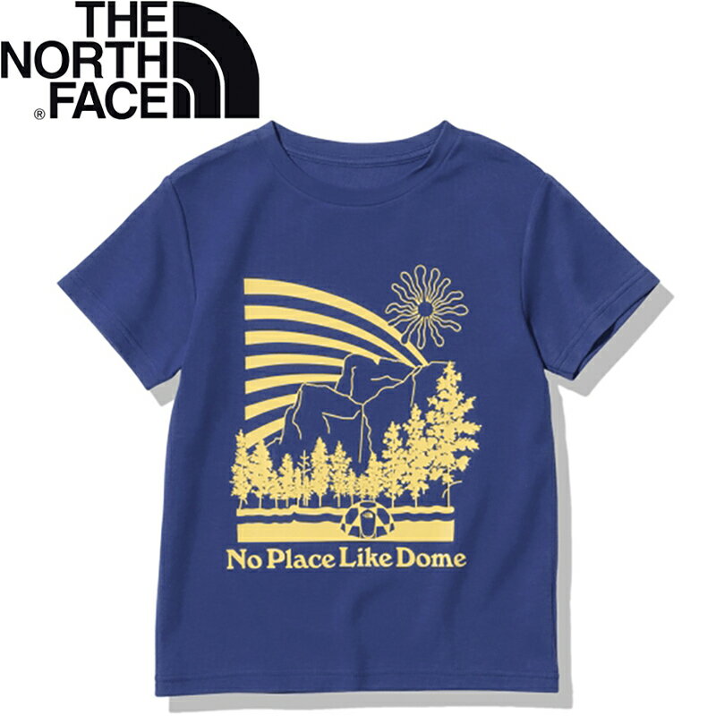 THE NORTH FACE(ザ・ノース・フェイス) Kid's SHORT SLEEVE GRAPHIC TEE キッズ 110cm TNFブルー(TB) NTJ32335