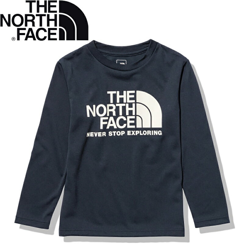 THE NORTH FACE(ザ・ノース・フェイス) Kid's LONG SLEEVE BUG FREE GRA TEE キッズ 110cm アーバンネイビー(UN) NTJ32345