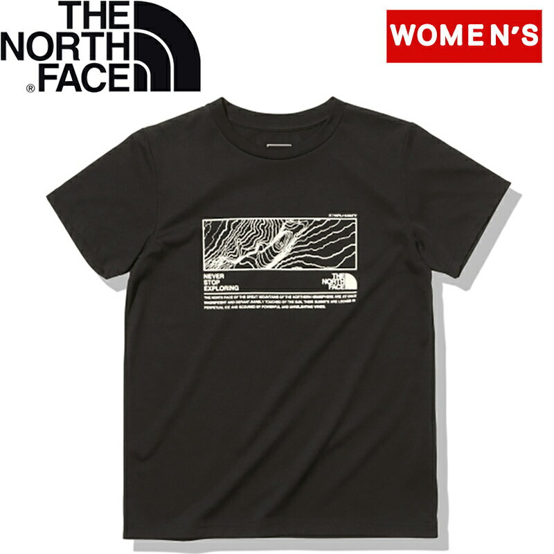 THE NORTH FACE(ザ・ノース・フェイス) W SHORT SLEEVE HALF DOME TEEP TEE ウィメンズ M ブラック(K) NTW32378