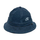 POLeR(ポーラー) WASHED BELL HAT ONE SIZE BLUE DENIM 241MCV0259-BLU