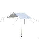キャプテンスタッグ(CAPTAIN STAG) 【2個セット】トレッカー レクタタープ UV 290×180 UA-1082