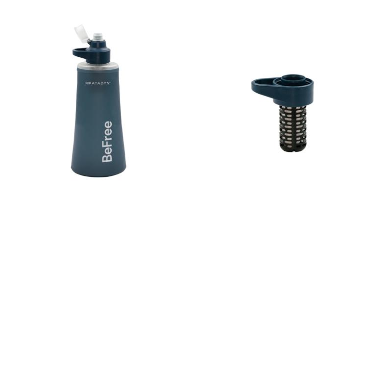 KATADYN(カタダイン) 【2点セット】KATADYN ビーフリーAC 1.0L + スペアカートリッジ ブルー 14071+14076