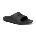 OOFOS(ウーフォス) OOahh(ウーアー) 22cm Black 200002