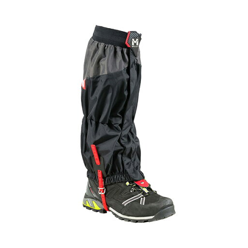 MILLET(ミレー) HIGH ROUTE GAITERS S BLACK/RED MIS2105-N2924 MILLET(ミレー) HIGH ROUTE GAITERS S BLACK/RED MIS2105-N2924