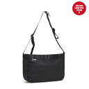 CHROME(クローム) 【25春夏】NEWSPAPER MESSENGER SM(ニュースペーパー メッセンジャー SM) 9L BLACK CRINKLE ...