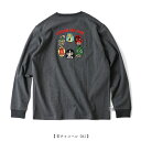 gym master(ジムマスター) 7.4oz STUCK ON YOU 刺繍ロンTee M 04)チャコール G421731