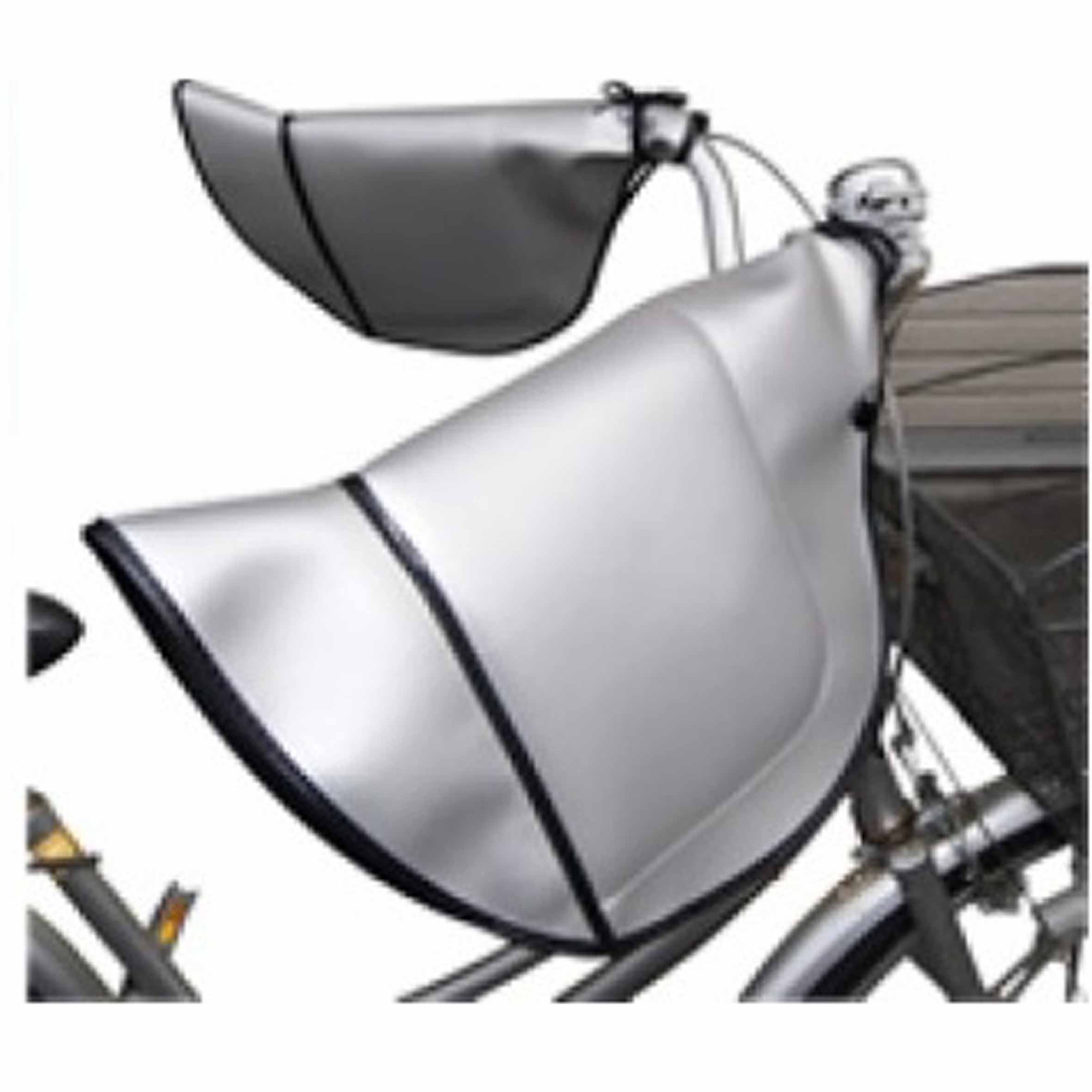 真田嘉(SANADA) ハンドルカバー 自転車用 Aタイプ ベージュ 2