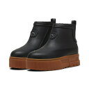 PUMA(プーマ) MAYZE WELLIS BOOT LTH WNS(メイズ ウェリス ブーツ LTH) 24.0cm PUMA BLACK 398535-0...