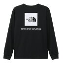 THE NORTH FACE(ザ・ノース・フェイス) ロングスリーブバックスクエアロゴティー ウィメンズ L ブラック2(K2)(25春夏) NTW32442(4)
