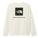 THE NORTH FACE(ザ・ノース・フェイス) ロングスリーブバックスクエアロゴティー ウィメンズ M ホワイトミックスグレー(WX)(25春夏) NTW32442(4)