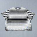 ORCIVAL(オーシバル) 【25春夏】Crew Neck S/S P.O. 1 ECRU×MARINE #B258