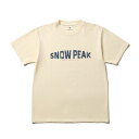 スノーピーク(snow peak) Recycled Cotton Dyed T-Shirt SP 全3色 全2サイズ