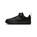 NIKE(ナイキ) 【25春夏】COURT BOROUGH LOW RECRAFT GS 21.0cm (002)ブラック/ブラック/ブラック DV5457002(4)