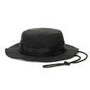 ロアーク リバイバル(ROARK REVIVAL) ACTION ADVENTURE BOONIE HAT - MID ONESIZE BLACK RHJ1106