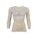 MILLET(ミレー) 【25春夏】LD DRYNAMIC MESH 3/4 SLEEVE MAB LIGHT SAND MIV01358(4)