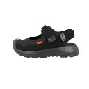 ユニバーサルオーバーオール(UNIVERSAL OVERALL) 【25春夏】UO33 スニーカーサンダル 25.0cm BLACK UO33176