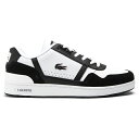 LACOSTE(ラコステ) メンズ T-CLIP 124 7 SMA 8 ホワイト×ブラック(147) 47SMA0073