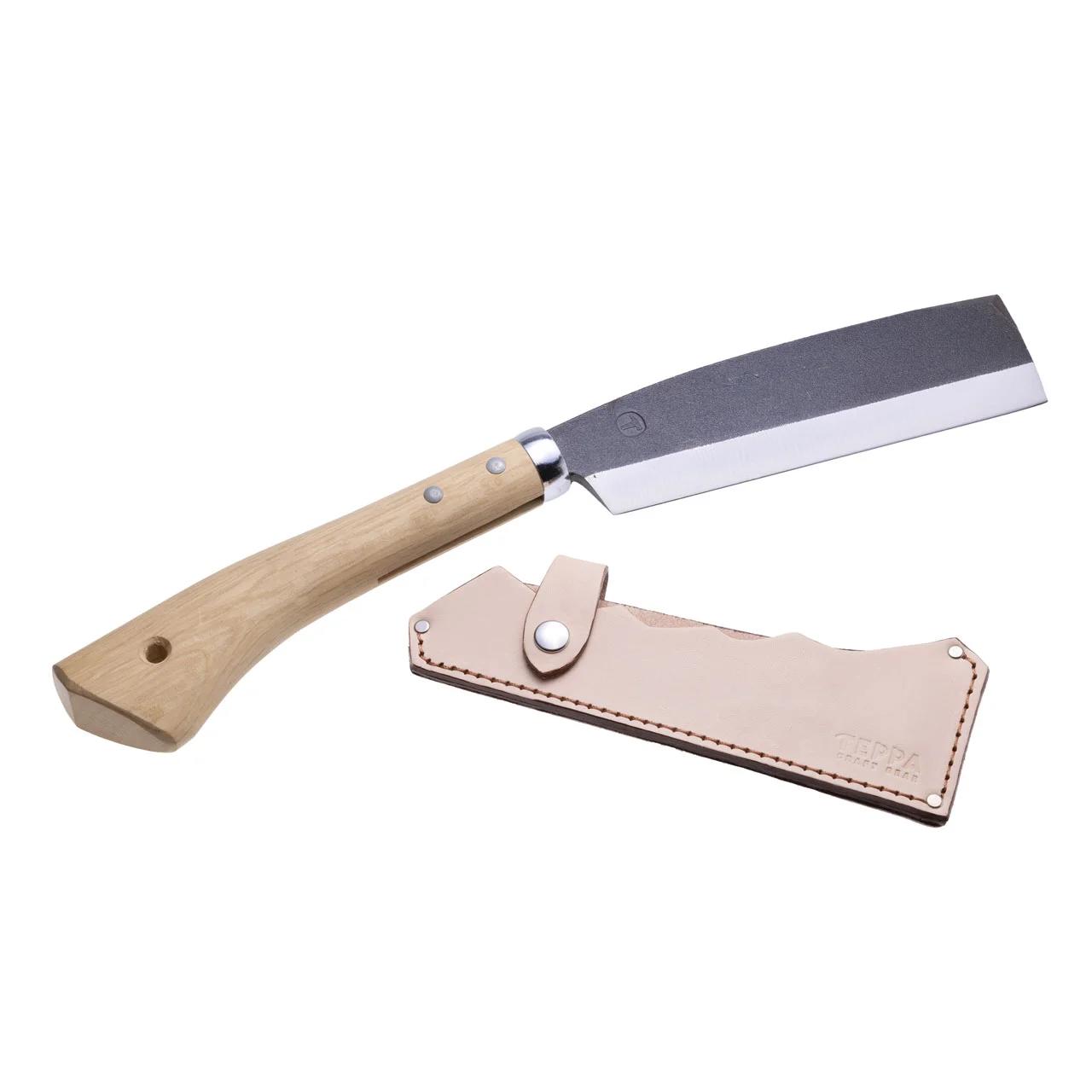 TEPPA(テッパ) 【数量限定】焚火鉈 粟 ヌメ革シリーズ 14039