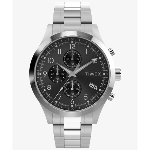 TIMEX(タイメックス) 【国内正規品】ドレス クロノグラフ シルバー TW2Y01400
