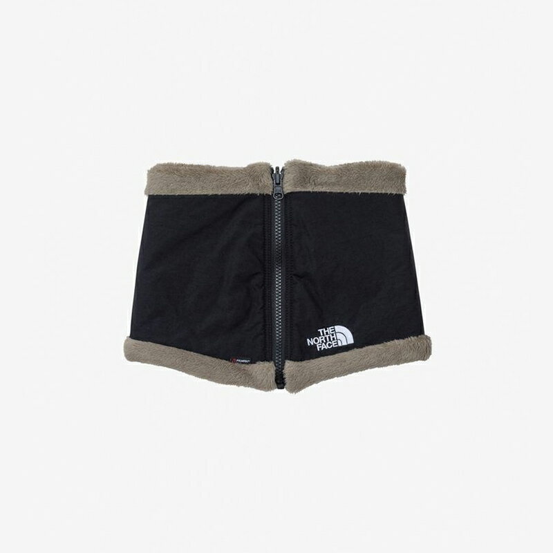 THE NORTH FACE(ザ・ノース・フェイス) リバーシブルネックゲイタージップ FREE ブラック×マッシュルーム(KM) NN72510